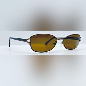 Safilo OCT5 Brown Oval Sunglasses Frames Only